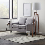 Jensen Upholstered Scoop Arm Loveseat